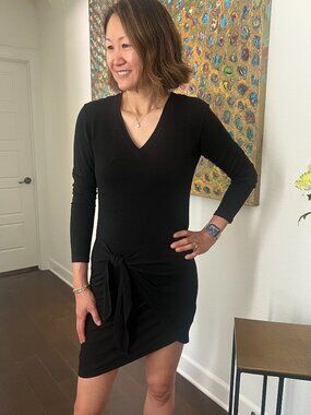 Monrow Black Dress